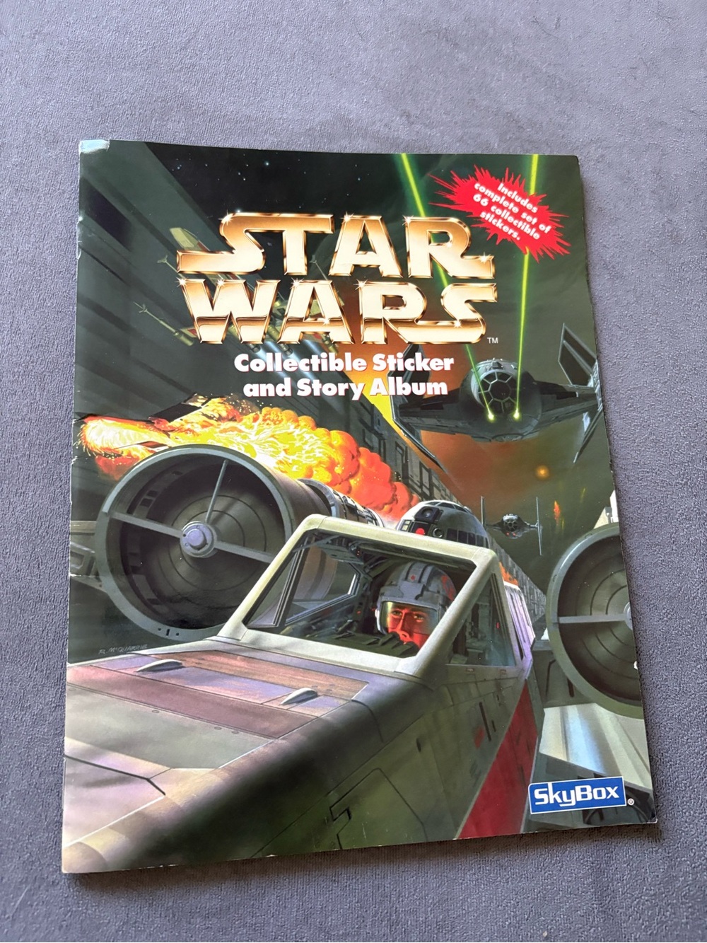 Star Wars Collectible Sticker and Story Album
